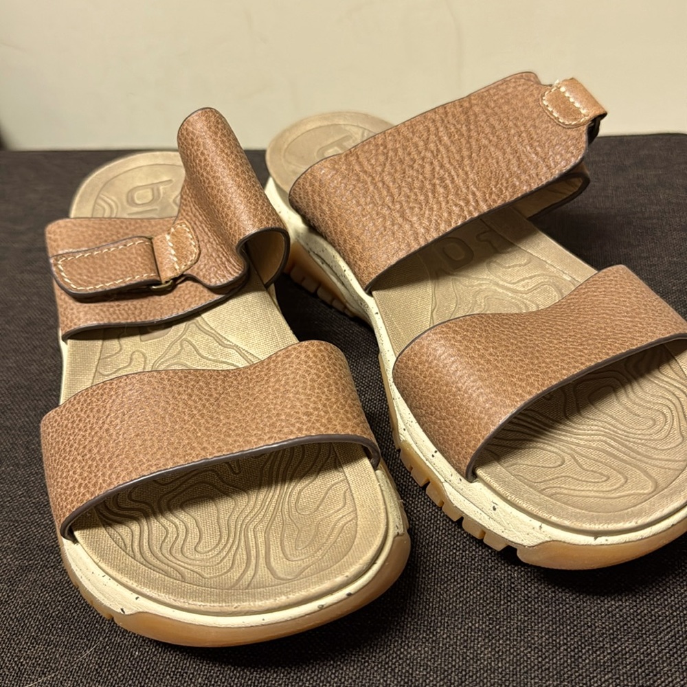 BIONICA Nisha leather Velcro sandals